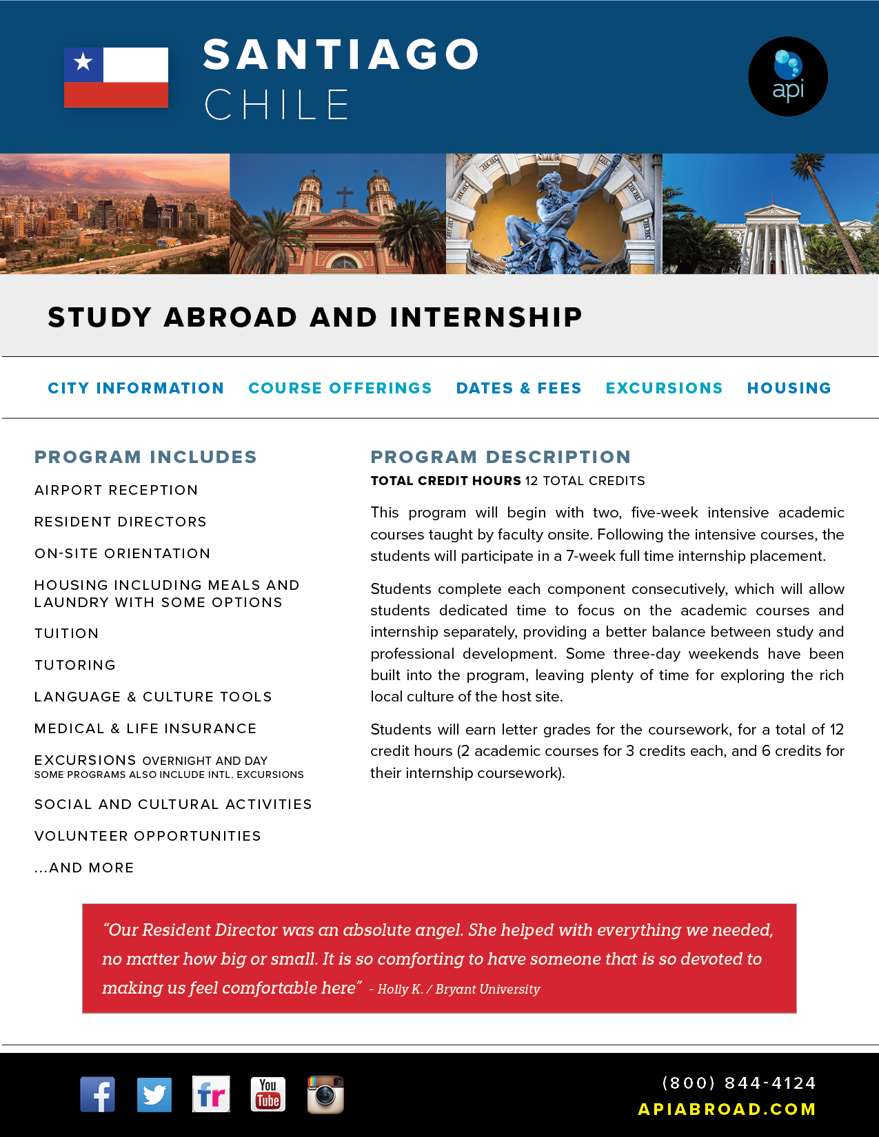 Study Abroad and Intern Chile
