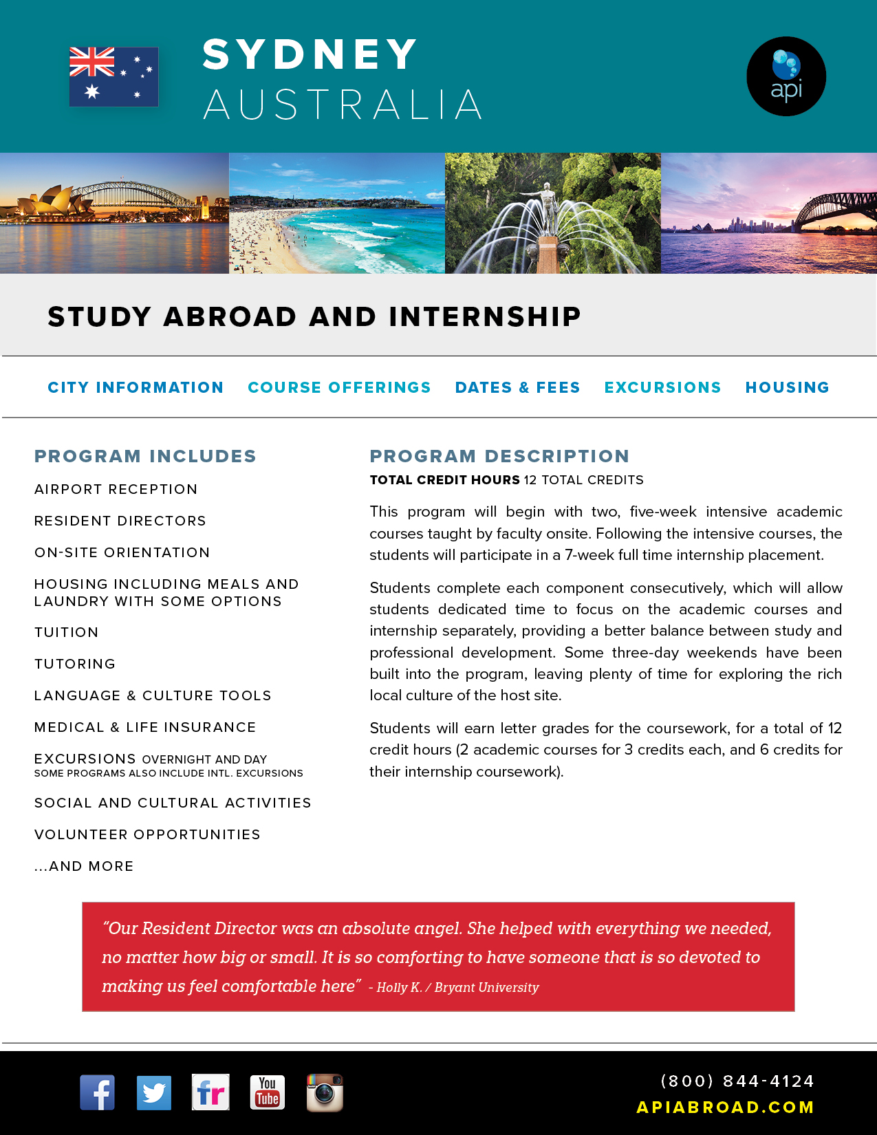Study Abroad and Intern Sydney