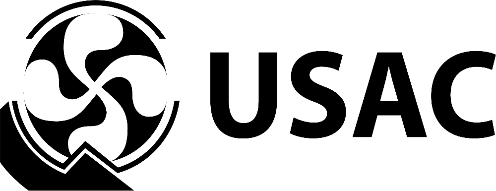 USAC Logo Black