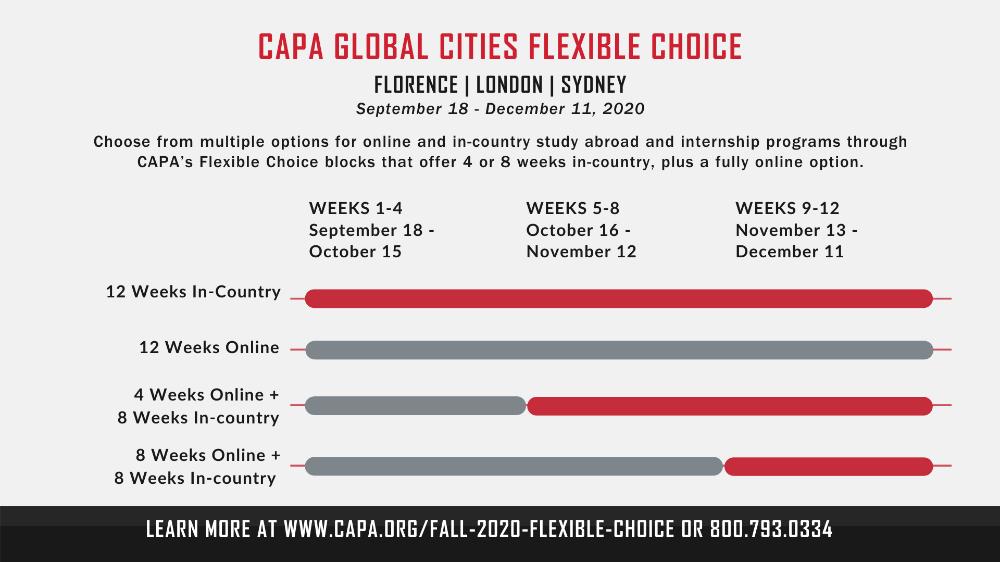 CAPA Fall Flexible Choice