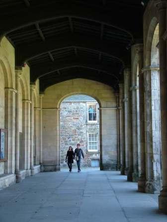 Scotland - St Andrews cloisters