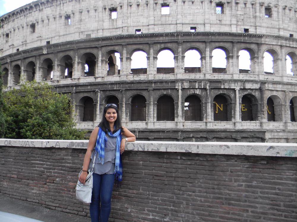 Student at Colosseum