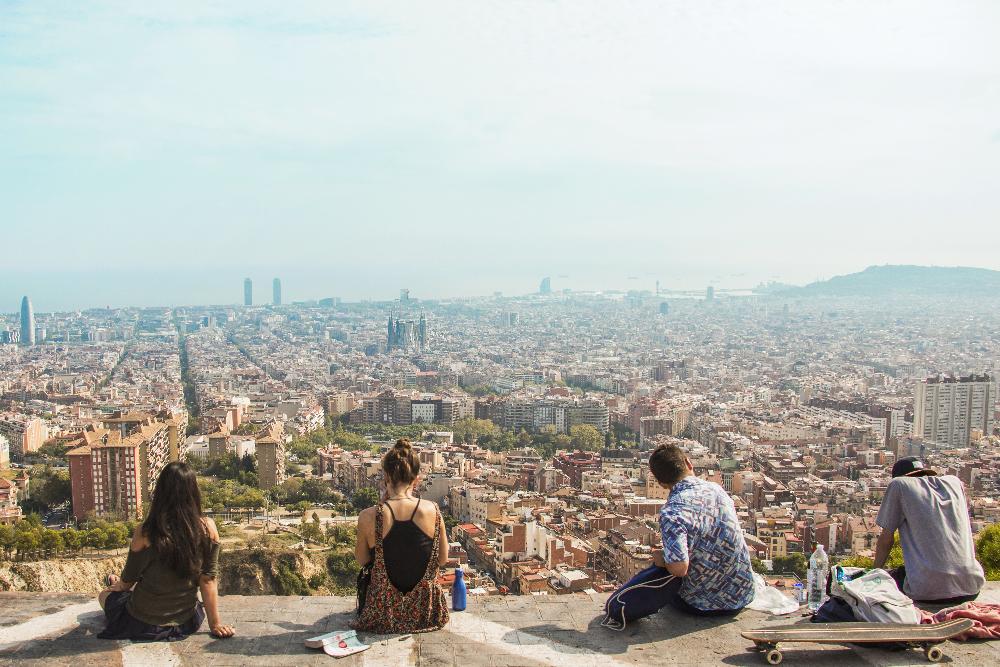 Students in Barcelona