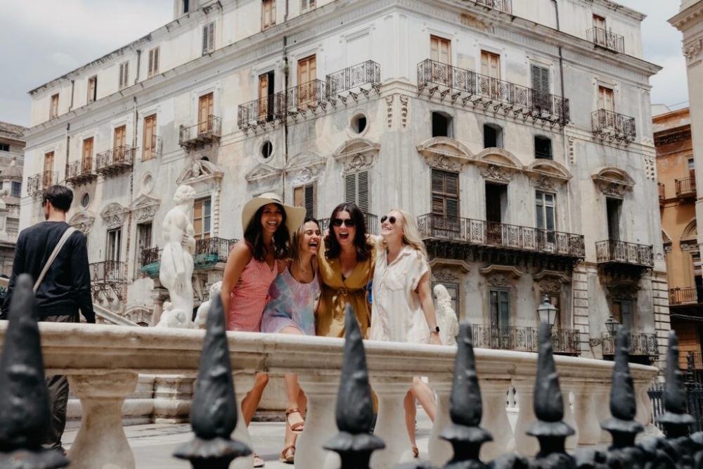 Students in Ortigia