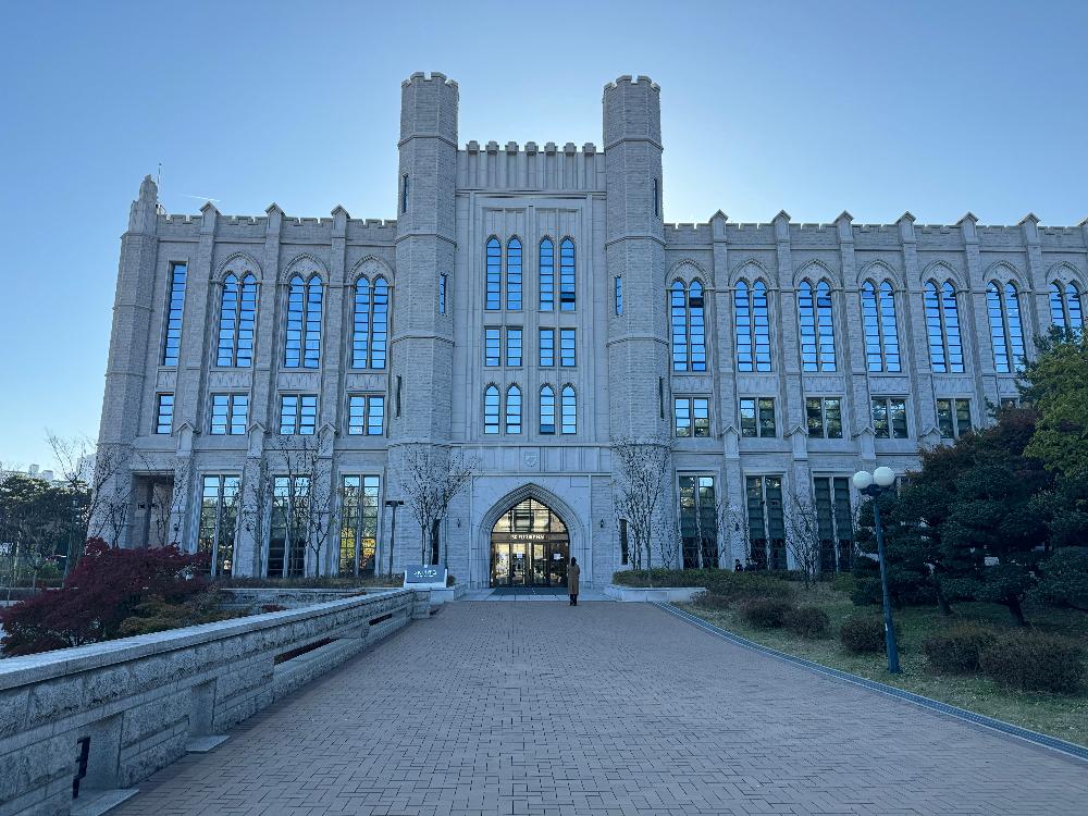 Campus building outside