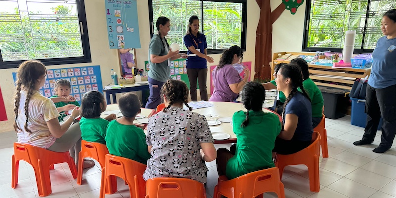 Therapy in thai school